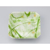 惣菜容器　V-惣菜25深 よつば緑　2000枚(50枚×40) 0216025605080　シーピー化成（直送品）