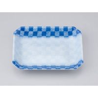 惣菜容器　V-惣菜30 麻織青　2500枚(50枚×50) 0216030006460　シーピー化成（直送品）