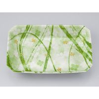 惣菜容器　V-惣菜37深 よつば緑　1500枚(50枚×30) 0216037605080　シーピー化成（直送品）