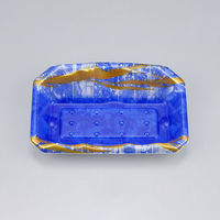 刺身トレー SFサシミ63 涼海青 本体　900枚(50枚×18) 0271263007515　シーピー化成（直送品）