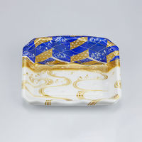 刺身トレー SFサシミ64 海霧青 本体　800枚(50枚×16) 0271264003605　シーピー化成（直送品）