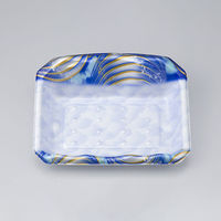 刺身トレー SFサシミ64 蒼海 本体　800枚(50枚×16) 0271264006415　シーピー化成（直送品）