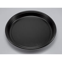 寿司容器　SF丸桶6 黒本体　100枚(10枚×10) 0271306000525　シーピー化成（直送品）