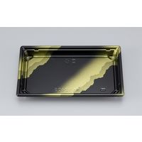 寿司容器　UF角もり240S さや本体　400枚(50枚×8) 0-27-310020-153-5　シーピー化成（直送品）