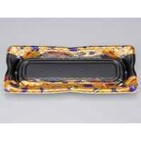 寿司容器　SF華皿15 こづち黒 本体　1000枚(50枚×20) 0275615004585　シーピー化成（直送品）