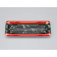 寿司容器　SF港15 大理石赤 本体　1200枚(50枚×24) 0276415006155　シーピー化成（直送品）