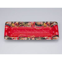 寿司容器　SF港15 嘉祥赤本体　1200枚(50枚×24) 0276415006735　シーピー化成（直送品）