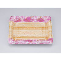 寿司容器　SF港23 花板桃 本体　1200枚(50枚×24) 0276423006775　シーピー化成（直送品）