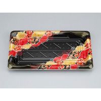 寿司容器　SF港25 ななみ赤 本体　800枚(50枚×16) 0276425004415　シーピー化成（直送品）