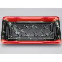 寿司容器　SF港25 大理石赤本体　800枚(50枚×16) 0276425006155　シーピー化成（直送品）