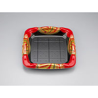 寿司容器　SF剛力2 風雅赤本体　320枚(10枚×32) 0276602002855　シーピー化成（直送品）