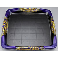 寿司容器　SF剛力7 風雅紫本体　100枚(10枚×10) 0276607002865　シーピー化成（直送品）