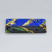 寿司容器　SF美角15 丹心青本体　1200枚(50枚×24) 0277915004105　シーピー化成（直送品）