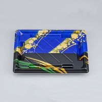 寿司容器　SF美角24 丹心青 本体　900枚(50枚×18) 0277924004105　シーピー化成（直送品）