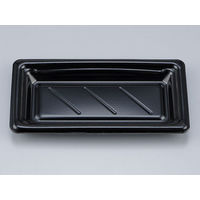 寿司容器　SF和角14 黒本体　1200枚(50枚×24) 0278014000525　シーピー化成（直送品）