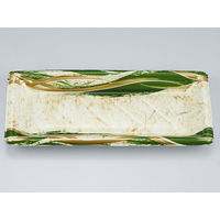 寿司容器　SF和角15 よし風緑本体　1200枚(50枚×24) 0278015007135　シーピー化成（直送品）