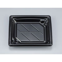 寿司容器　SF和角23 黒本体　1200枚(50枚×24) 0278023000525　シーピー化成（直送品）