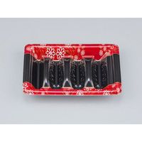 寿司容器　SF和角巻段15-10花格子赤本体　1500枚(50枚×30) 0278115107265　シーピー化成（直送品）