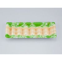 寿司容器　SF和角巻段26-10花板緑本体　1000枚(50枚×20) 0278126107285　シーピー化成（直送品）