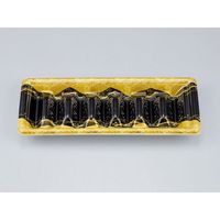 寿司容器　SF和角巻段26-10菱蒔絵本体　1000枚(50枚×20) 0278126107295　シーピー化成（直送品）