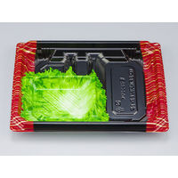 弁当容器　BFNアルバ7-1平 滝縞L本体　600枚(50枚×12) 0280107117165　シーピー化成（直送品）