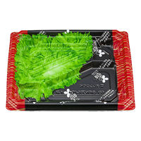 弁当容器　BFNアルバ8S-1平 滝縞LB本体　600枚(50枚×12) 028010861A105　シーピー化成（直送品）