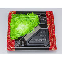 弁当容器　BFNアルバ11-1平 滝縞L本体　400枚(50枚×8) 0280111117165　シーピー化成（直送品）