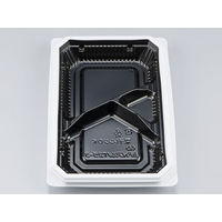 弁当容器　BFNアルバ25-3 BW本体　600枚(50枚×12) 0280125037235　シーピー化成（直送品）