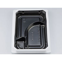 弁当容器　BFNアルバ27-3 BW本体　600枚(50枚×12) 0280127037235　シーピー化成（直送品）