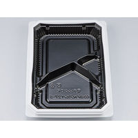 弁当容器　BFNアルバ27-5 BW本体　600枚(50枚×12) 0280127057235　シーピー化成（直送品）