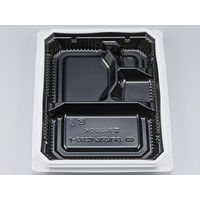 弁当容器　BFNアルバ28S-1 BW本体　600枚(50枚×12) 0280128517235　シーピー化成（直送品）