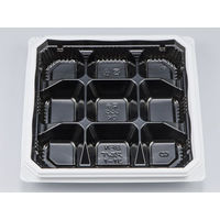 弁当容器　BFNアルバ31-1 BW本体　400枚(50枚×8) 0280131017235　シーピー化成（直送品）