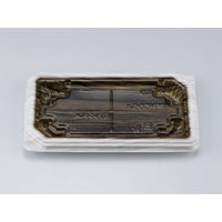 惣菜容器　BFNたわら4 和もく白茶本体　800枚(50枚×16) 0280204008335　シーピー化成（直送品）