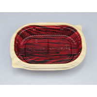 弁当容器　BFNアルバ重4 和もく赤本体　800枚(50枚×16) 0280304001815　シーピー化成（直送品）