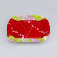 弁当容器　BFN味音(みおん)21-1 春茜本体　600枚(50枚×12) 0281021014255　シーピー化成（直送品）