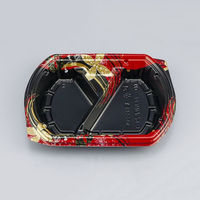 弁当容器　BFN味音(みおん)21-1 結花黒本体　600枚(50枚×12) 0281021014305　シーピー化成（直送品）