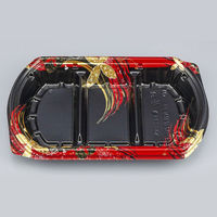 弁当容器　BFN味音(みおん)26-1 結花黒本体　600枚(50枚×12) 0281026014305　シーピー化成（直送品）