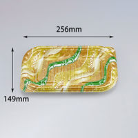 オードブル容器　BFNプレスク1 デコールG本体　600枚(50枚×12) 0281101009605　シーピー化成（直送品）