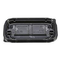 惣菜容器　BFNホットかつ10 黒B本体　800枚(50枚×16) 028121000A085　シーピー化成（直送品）