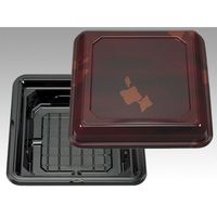 仕出弁当　NU-250 花うるし共蓋セット　160枚(20枚×8) 0390250002481　シーピー化成（直送品）