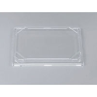寿司容器　NU・UF角もり230 嵌合蓋　600枚(50枚×12) 0392230900008　シーピー化成（直送品）