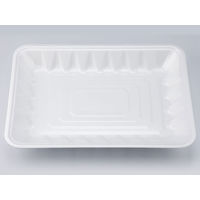 トレー　新L大33-23-38 無地　400枚(50枚×8) 0508332360150　シーピー化成（直送品）