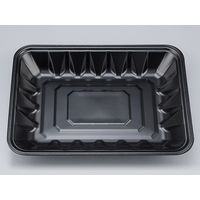 トレー　新L大28-21-38 黒　600枚(50枚×12) 0518282160520　シーピー化成（直送品）