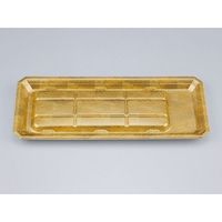 トレー　新匠-ウナギ33-14真田金　800枚(50枚×16) 0536033145210　シーピー化成（直送品）