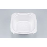 どんぶり容器　RF角丼内17 ホワイト本体　600枚(50枚×12) 0630117000075　シーピー化成（直送品）