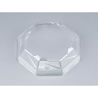 透明サラダ容器 COPNコモ八角11嵌合蓋　1800枚(50枚×36) 0653211900008　シーピー化成（直送品）