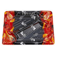 弁当容器　BF恵味8-1 短冊赤B本体(N)　600枚(50枚×12) 074580801A145　シーピー化成（直送品）