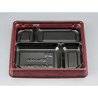 弁当容器　BFハカマ集膳6-2ローズW本体　600枚(50枚×12) 0748206022605　シーピー化成（直送品）