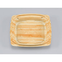 惣菜容器　BFエコD11-11B板柾　2400枚(50枚×48) 0751111125295　シーピー化成（直送品）