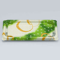 寿司容器　NUN助盛22-10 あさ月緑本体　800枚(50枚×16) 0788221004145　シーピー化成（直送品）